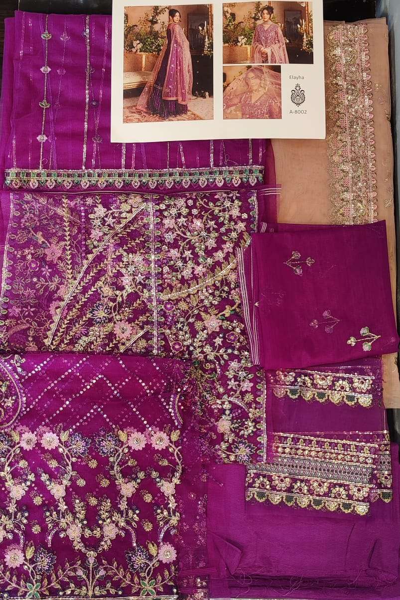  Aarzu Chiffon Formals Collection 2024 Vol 03 OPen Pic by Maryam s